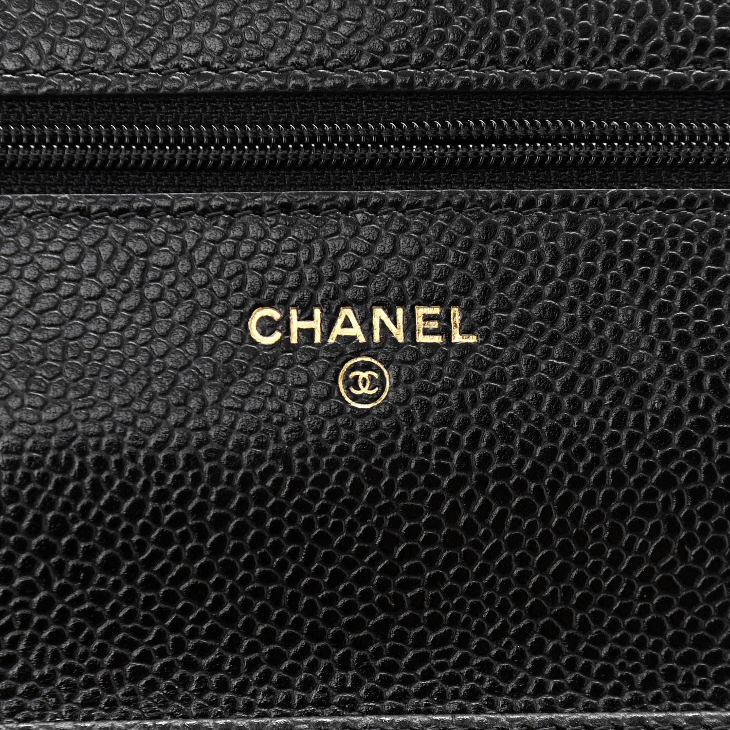 Chanel Caviar Quilted Wallet On Chain WOC Black 7 of 13