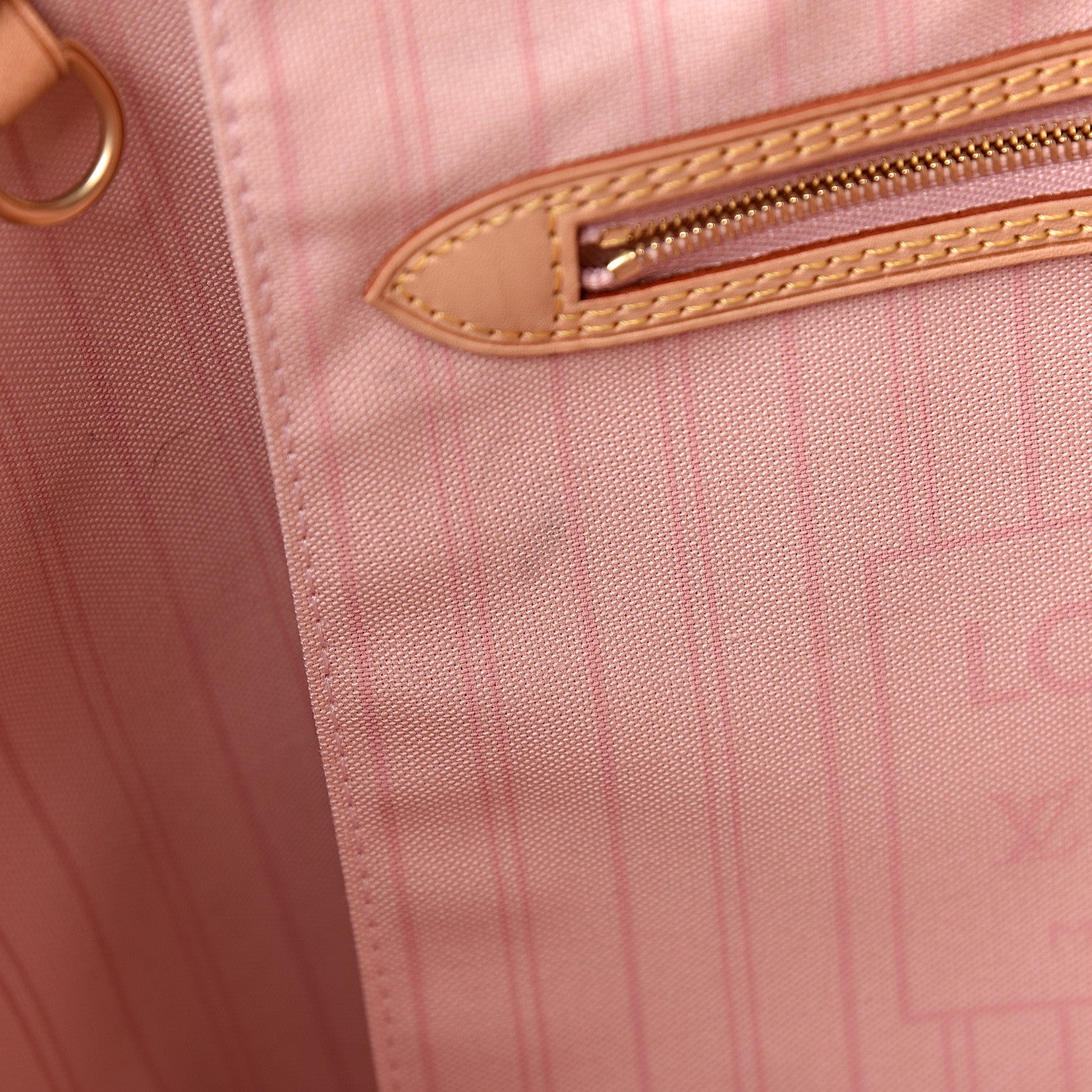 Louis Vuitton Damier Azur Neo Neverfull MM Rose Ballerine 9 of 16