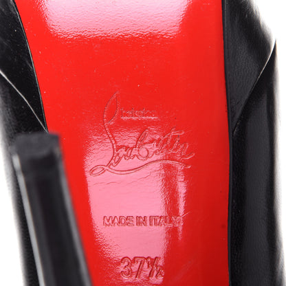 Christian Louboutin Kid Bianca 140 Pumps 37.5 Black 8 of 10