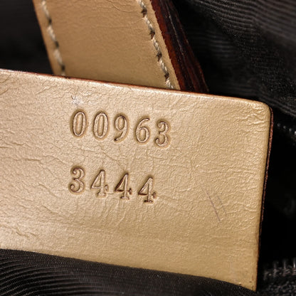 Gucci Monogram Web Jackie O Hobo Beige 7 of 23