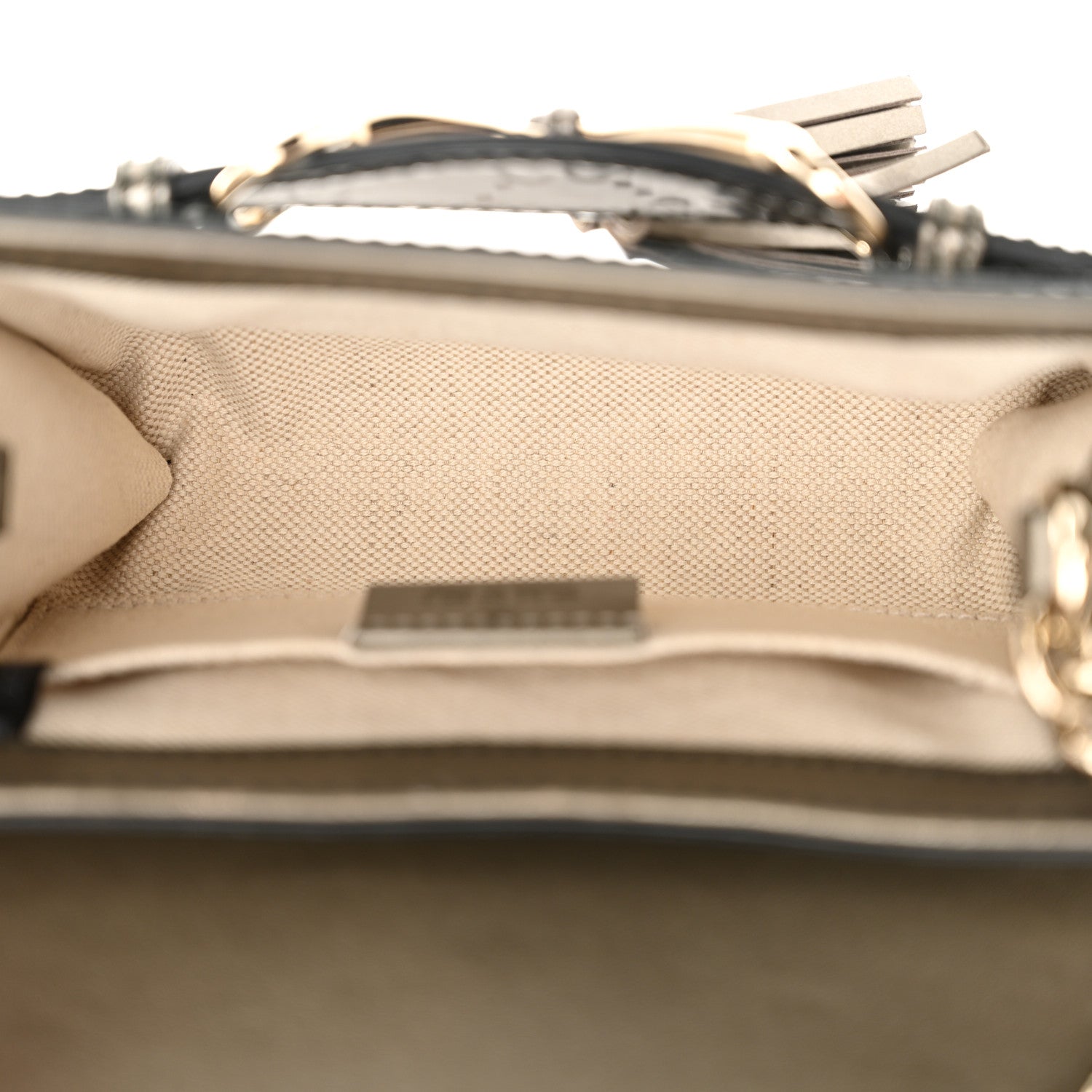Gucci Shine Guccissima Mini Emily Chain Shoulder Bag Sasso 5 of 12