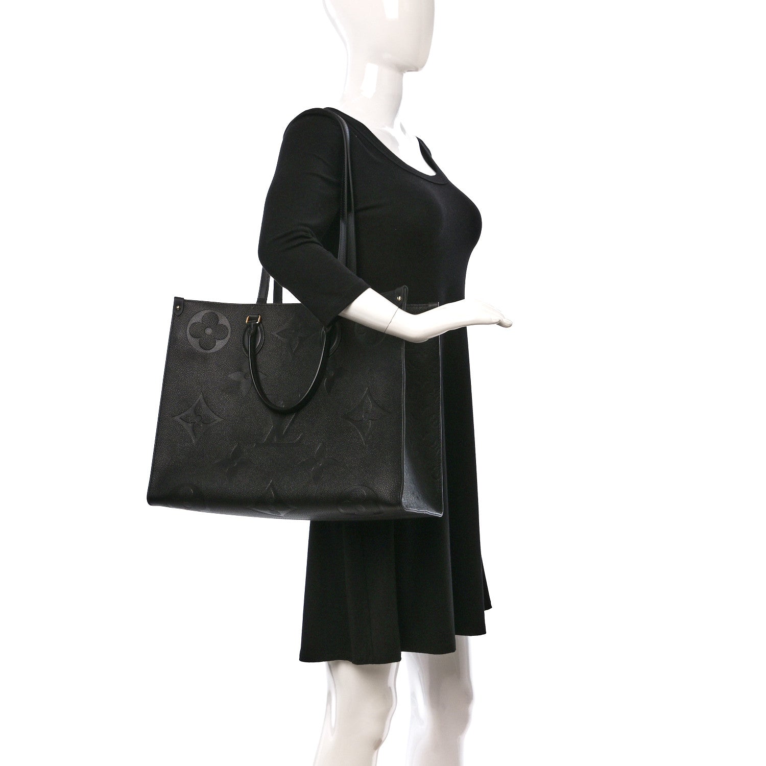 Louis Vuitton Empreinte Monogram Giant Onthego GM Black 2 of 9