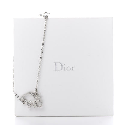 Christian Dior Crystal Logo Bracelet Silver 5 of 5