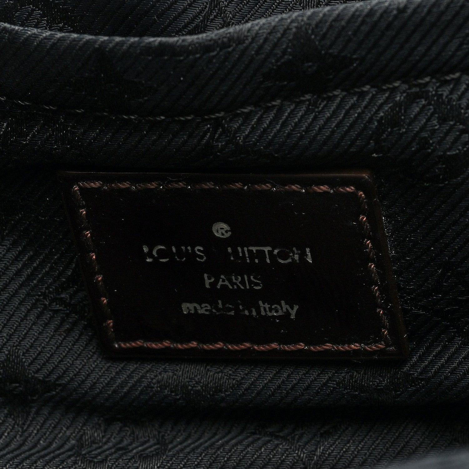 Louis Vuitton Pochette Devi MM Black 6 of 6
