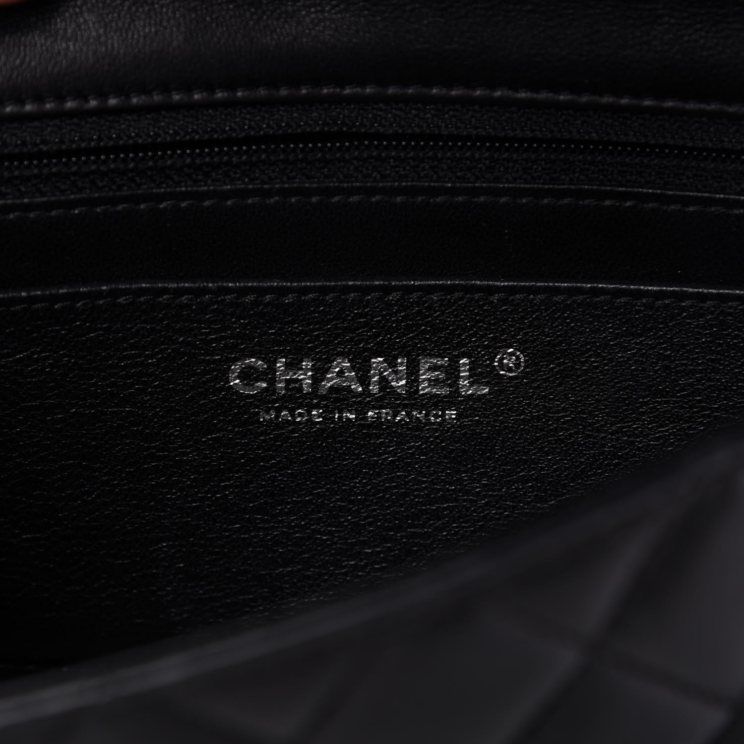 Chanel Lambskin Quilted Mini Rectangular Flap Black 8 of 11