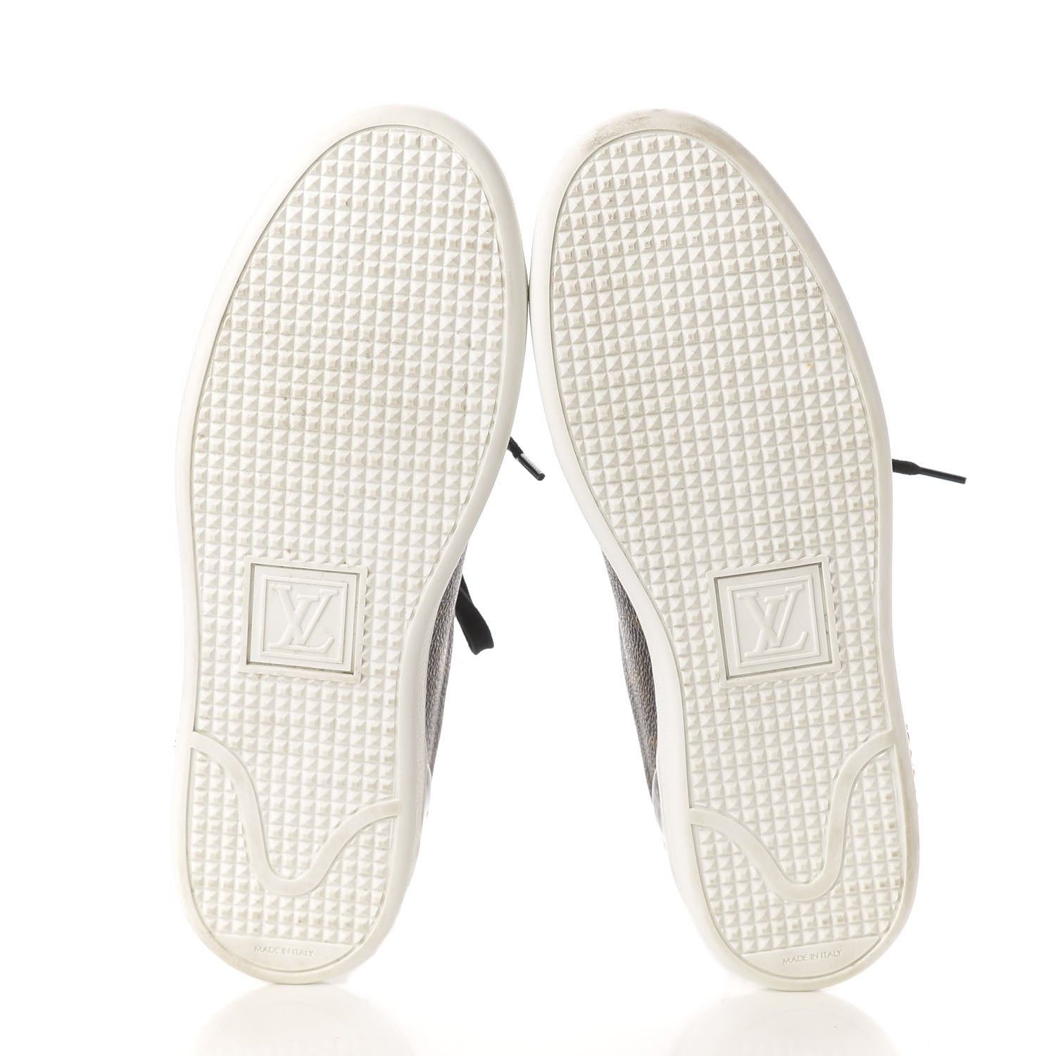 Louis Vuitton Patent Monogram Frontrow Sneakers 39 5 of 9