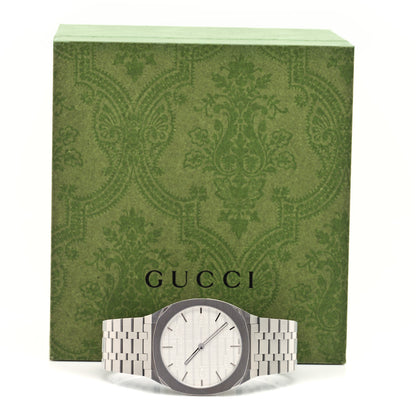 Gucci Stainless Steel 34mm 25H Quartz Watch 5 of 5