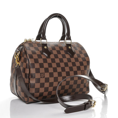 Louis Vuitton Damier Ebene Speedy Bandouliere 25 3 of 7