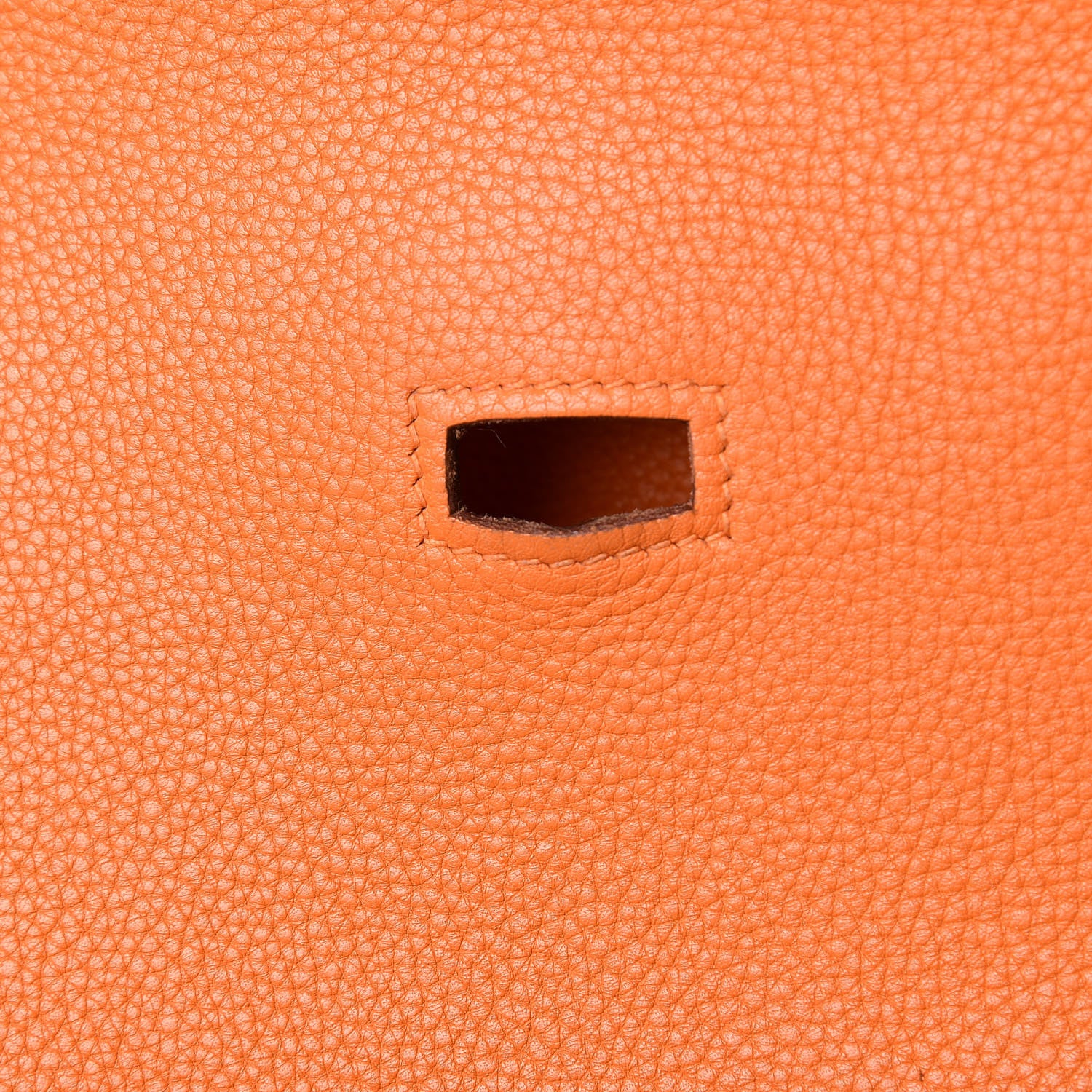 Hermes Taurillon Clemence Jypsiere 34 Orange 18 of 19