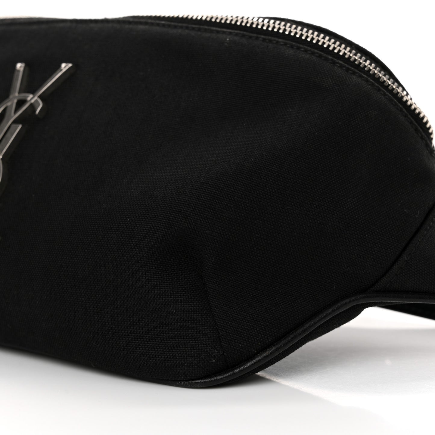 Canvas Monogram Belt Bag Black