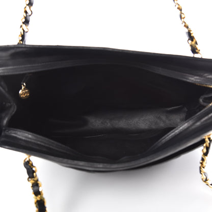Chanel Lambskin Quilted Shoulder Bag Black 5 of 13