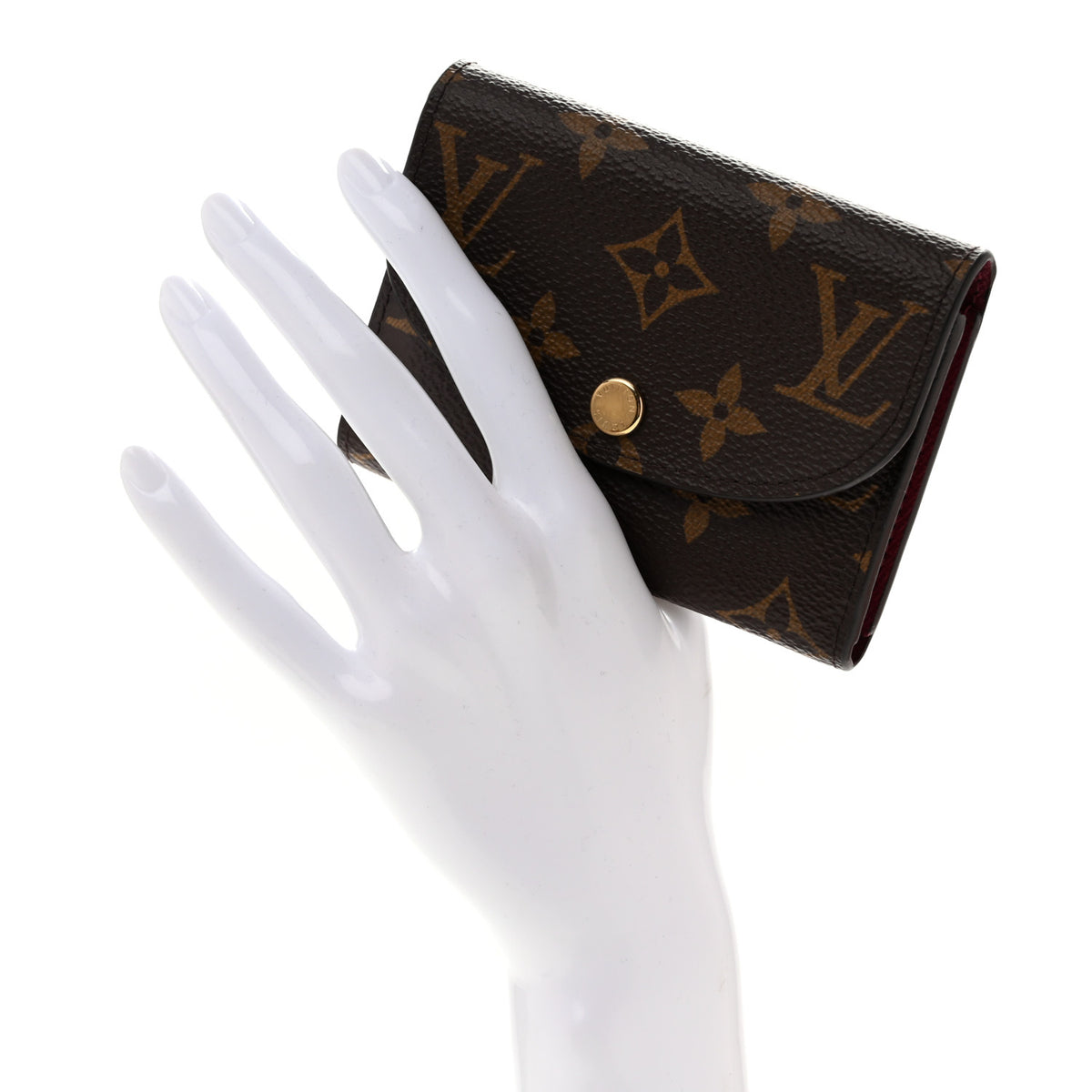 Louis Vuitton Monogram Rosalie Coin Purse Fuchsia 2 of 9