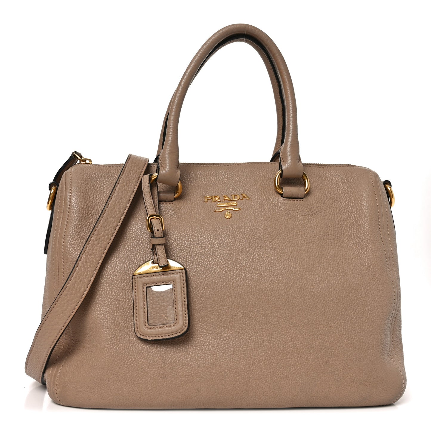 Vitello Phenix Shoulder Bag Cammeo