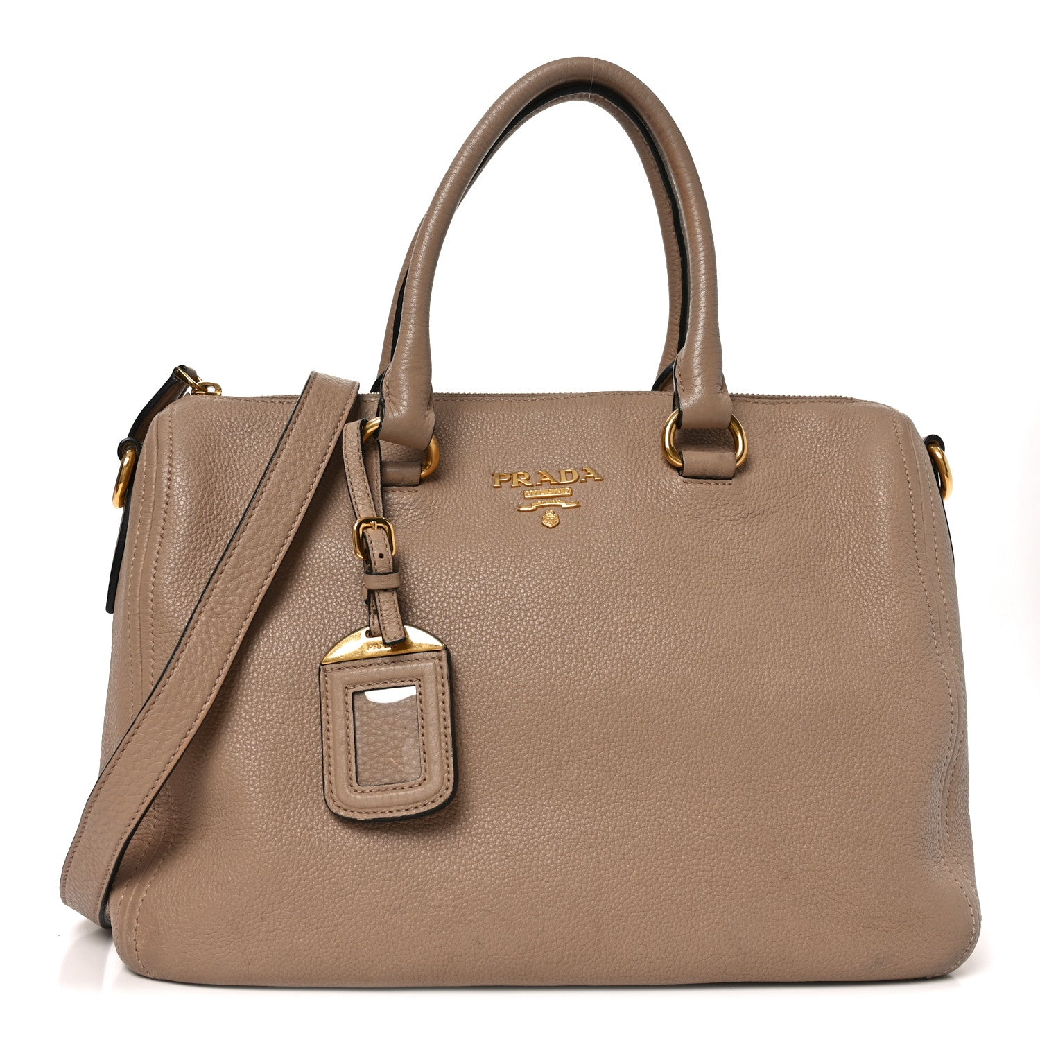Prada Vitello Phenix Shoulder Bag Cammeo 1 of 9