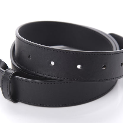 Gucci Calfskin Double G 30mm Belt 90 36 Black 3 of 5