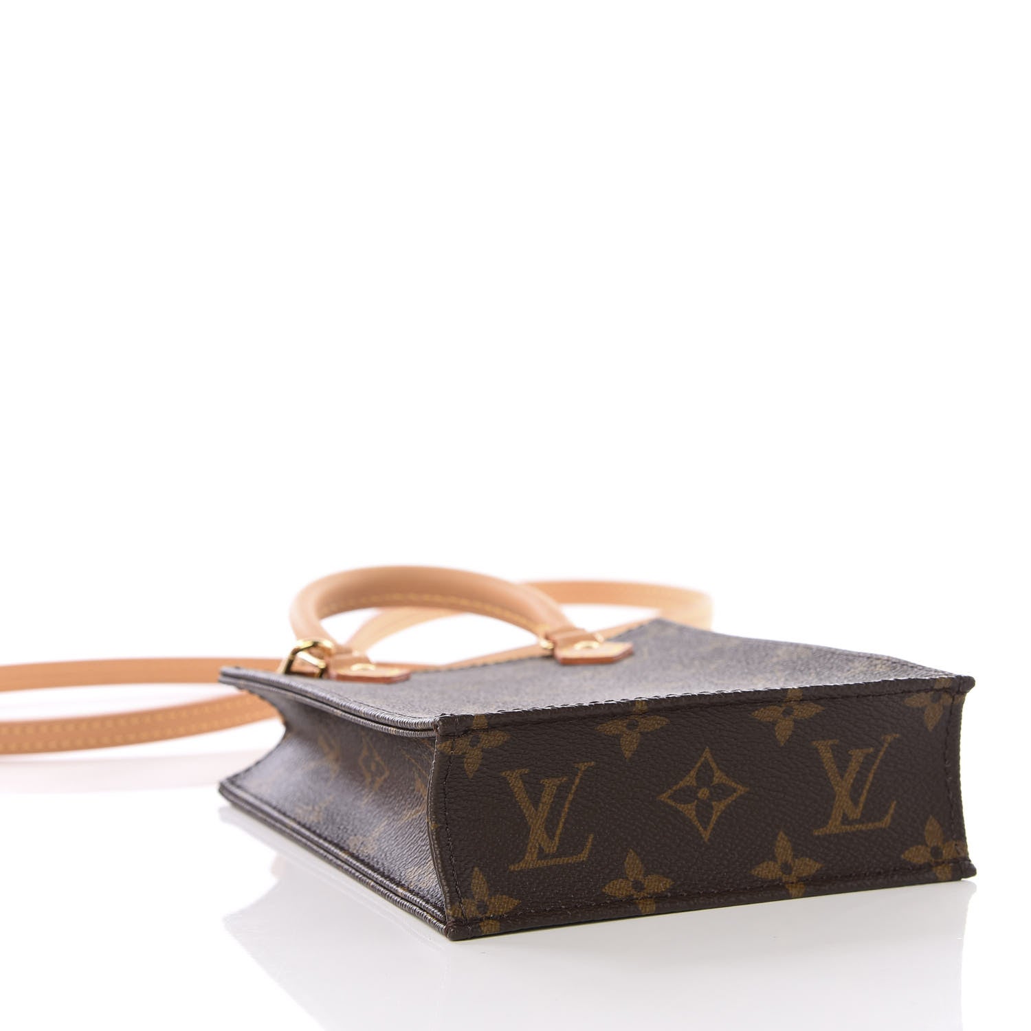 Louis Vuitton Monogram Petit Sac Plat 3 of 10