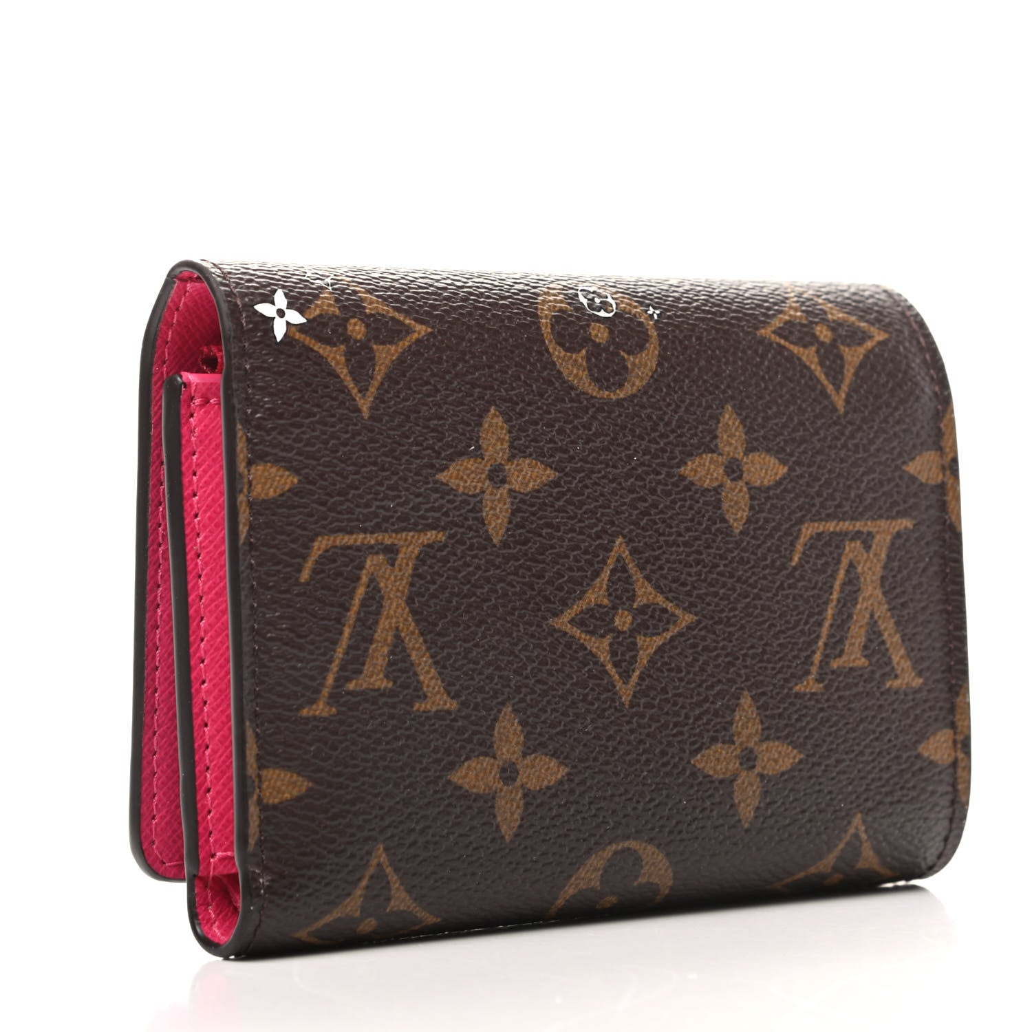 Louis Vuitton Monogram 2019 Christmas Animation Victorine Wallet Fuchsia 3 of 8