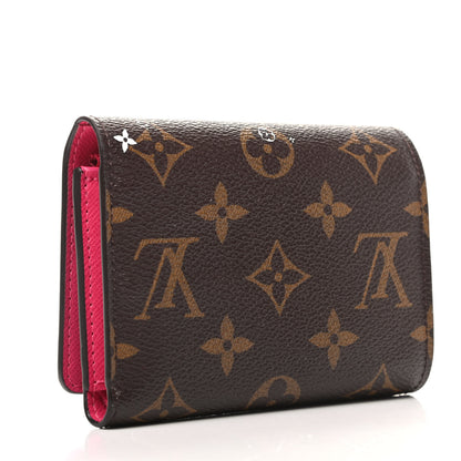 Louis Vuitton Monogram 2019 Christmas Animation Victorine Wallet Fuchsia 3 of 8