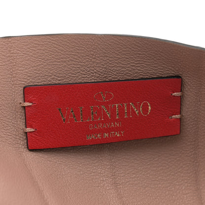 Valentino Garavani Calfskin Pleated Tote Dusty Rose 6 of 12