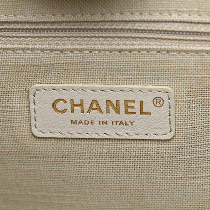 Chanel Mixed Fibers Small Deauville Tote Black 7 of 11