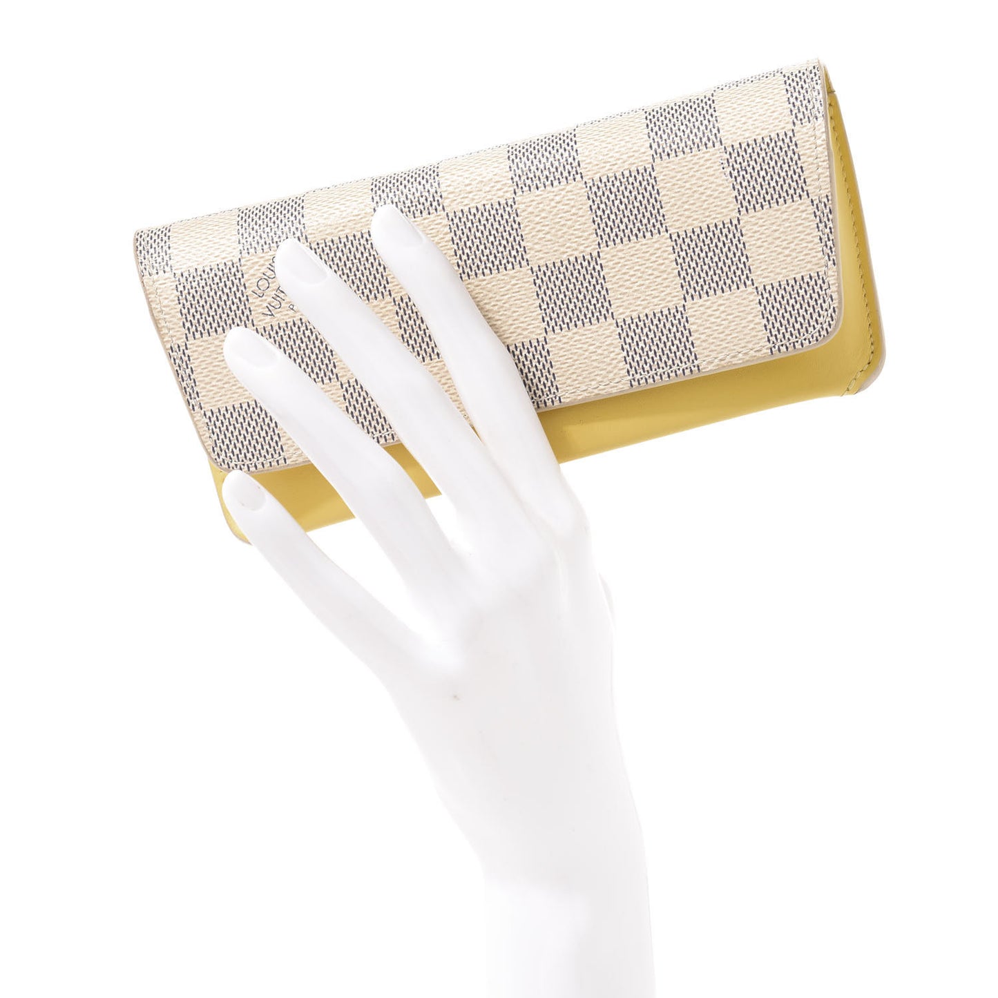 Damier Azur Woody Sunglasses Case Pineapple