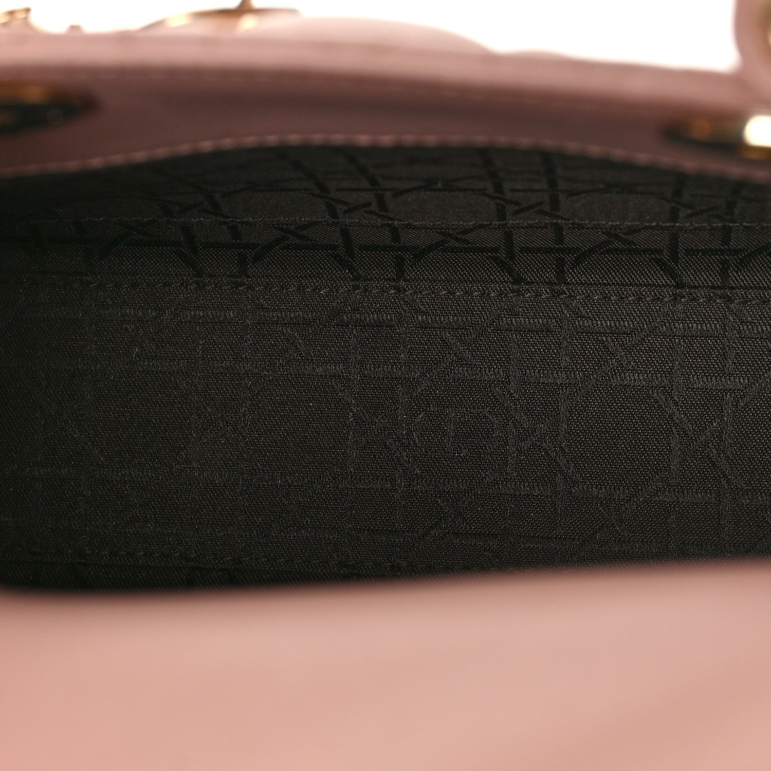 Christian Dior Lambskin Cannage Small My ABCDior Lady Dior Fard 5 of 8