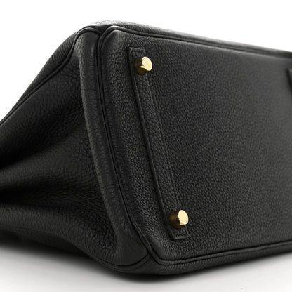 Hermes Togo Birkin 30 Black 8 of 9