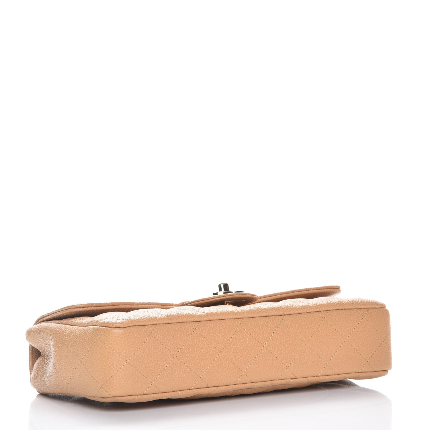 Chanel Caviar East West Flap Beige 4 of 8
