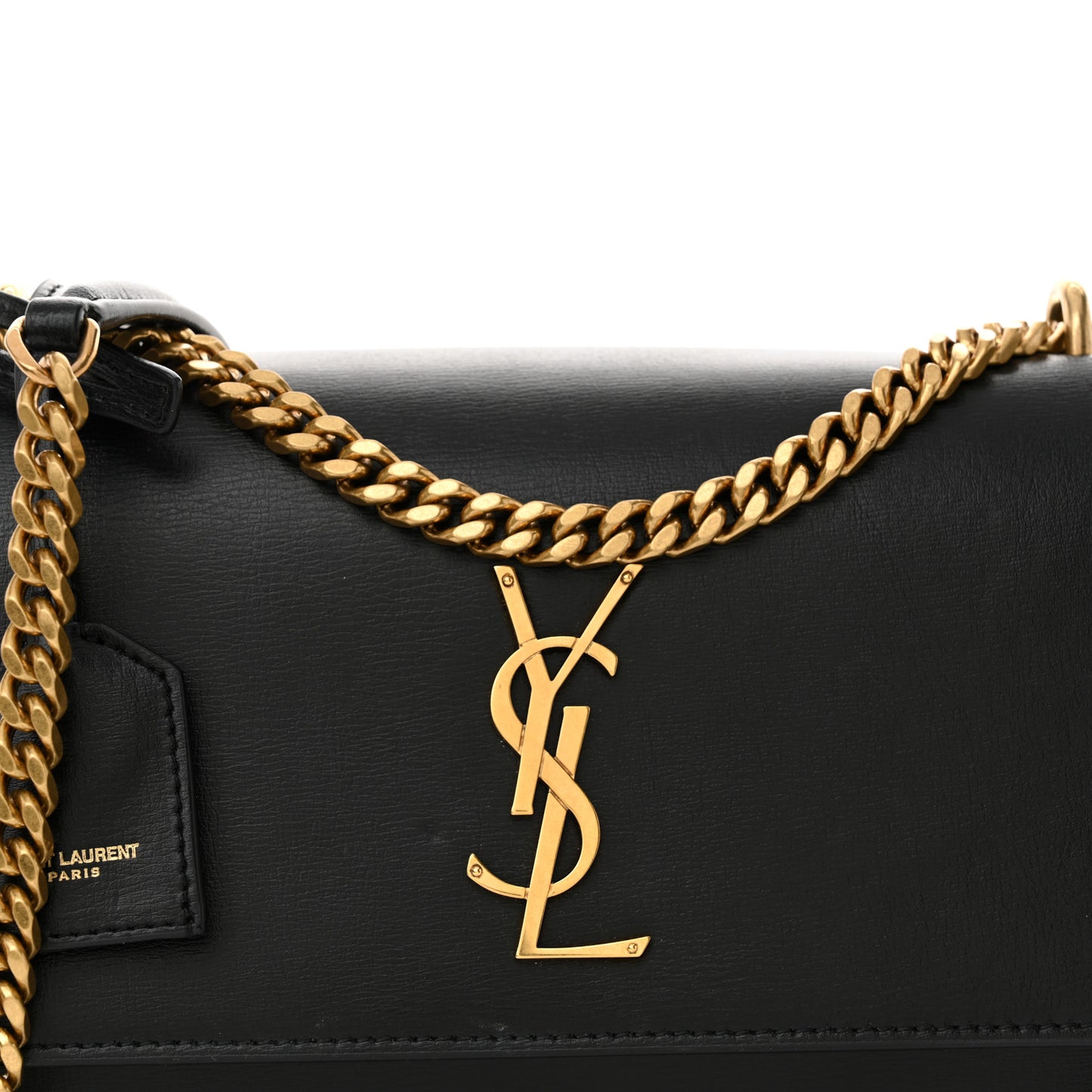 Calfskin Medium Monogram Sunset Black