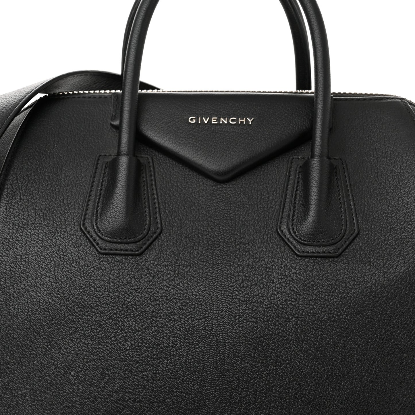 Sugar Goatskin Medium Antigona Black