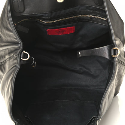 Valentino Garavani Calfskin Va Va Voom Tote Black 4 of 4