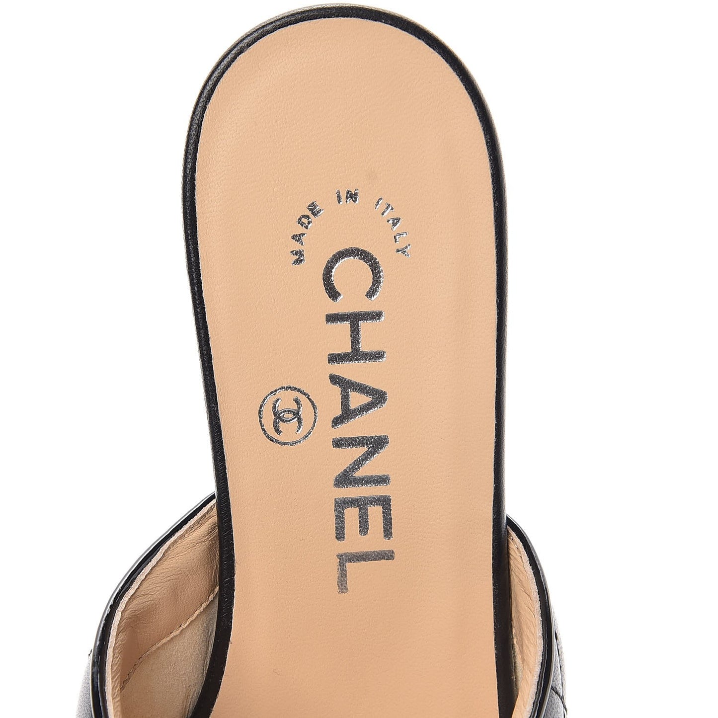 Lambskin Suede Quilted Mules 35 Black