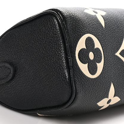 Louis Vuitton Empreinte Monogram Giant Nano Speedy Black Beige 7 of 9