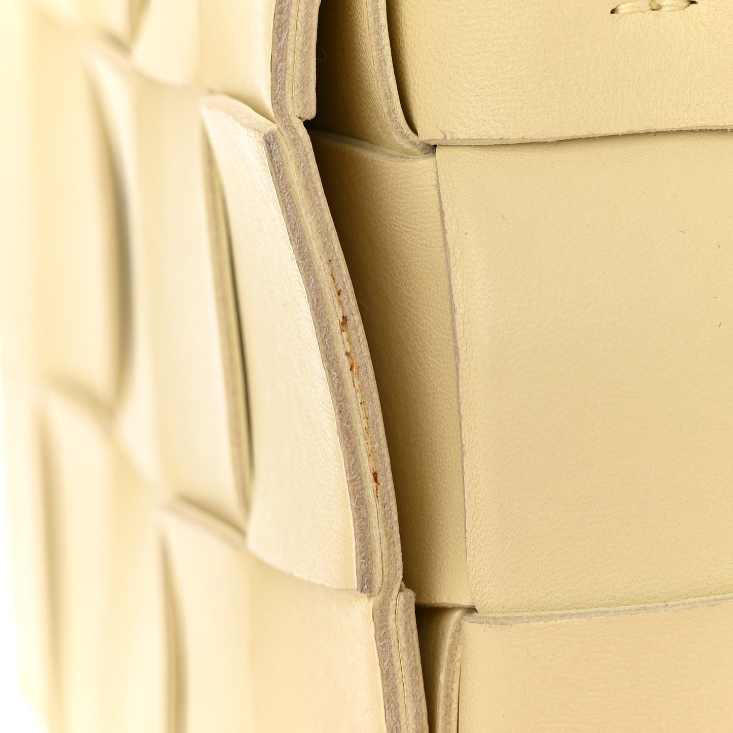 Nappa Maxi Intreccio Cassette Bag Zest