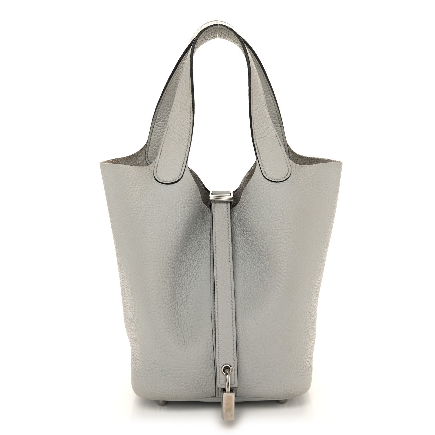 Hermes Taurillon Clemence Picotin Lock 18 PM Bleu Pale 1 of 13