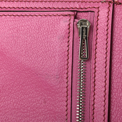 Hermes Ostrich Bearn Wallet Fuchsia 11 of 16