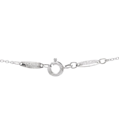 Tiffany Sterling Silver Elsa Peretti Letter K Pendant Necklace 4 of 6