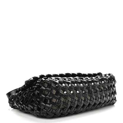 Bottega Veneta Nappa Intrecciato Crochet The Window Crossbody Bag Black 4 of 15