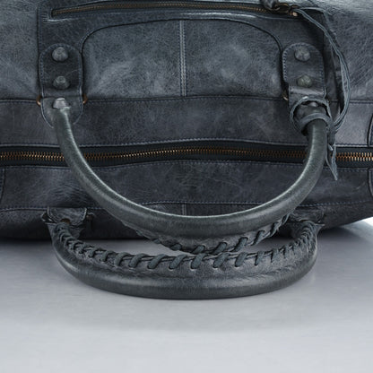 Balenciaga Agneau Rubber Covered Classic Hardware Work Anthracite 5 of 8