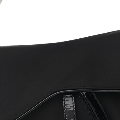 Christian Dior Nylon Saddle Bag Black 8 of 10