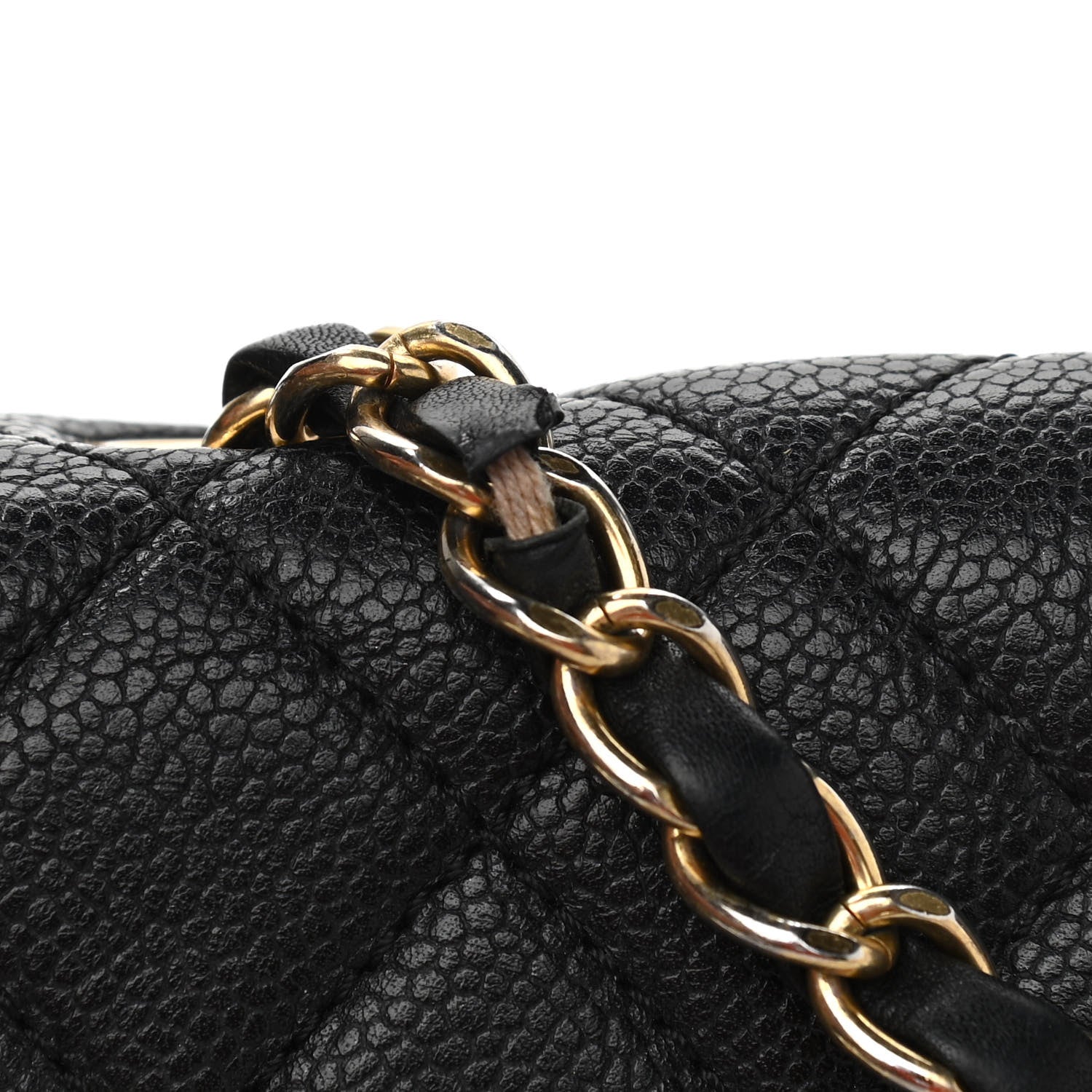 Chanel Caviar Quilted Medium CC Filigree Flap Black 13 of 15