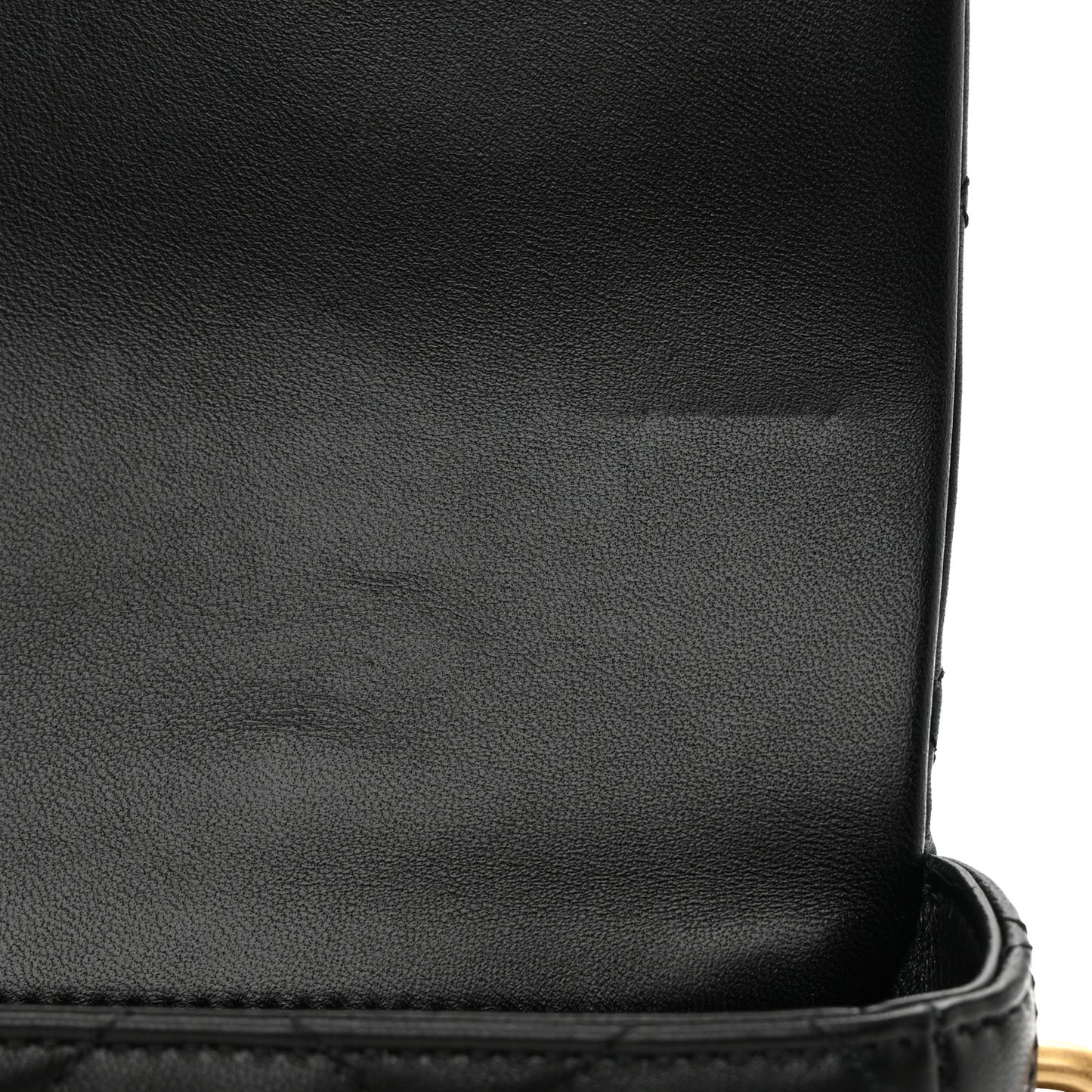 Lambskin Quilted Mini My Perfect Flap Black