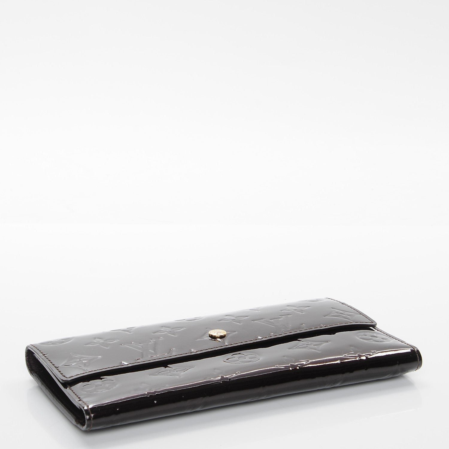 Louis Vuitton Vernis Porte Tresor International Wallet Amarante 4 of 9