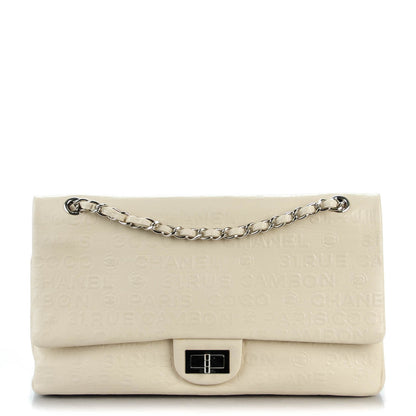 Chanel Calfskin Unlimited Jumbo Double Flap Off White 1 of 8