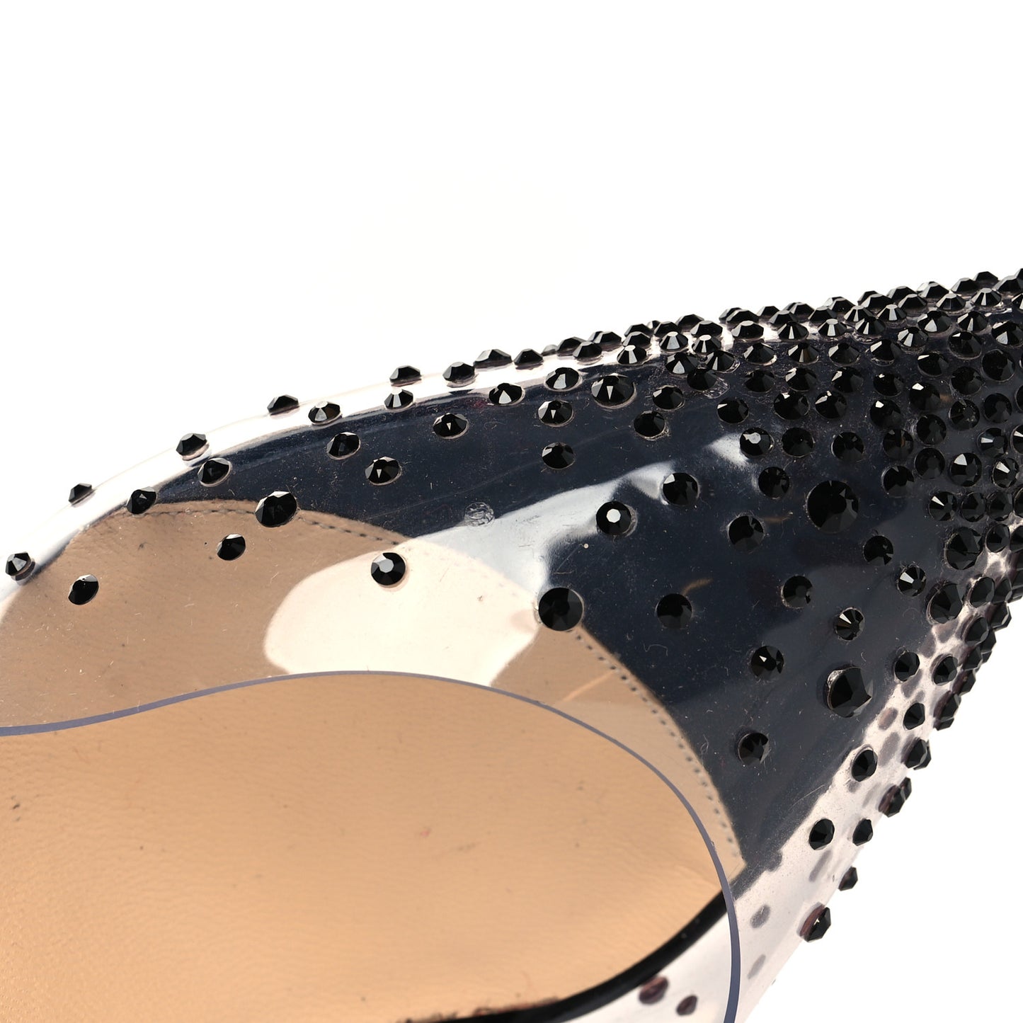 PVC Patent Psychic Spikaqueen 100 Pumps 38.5 Black