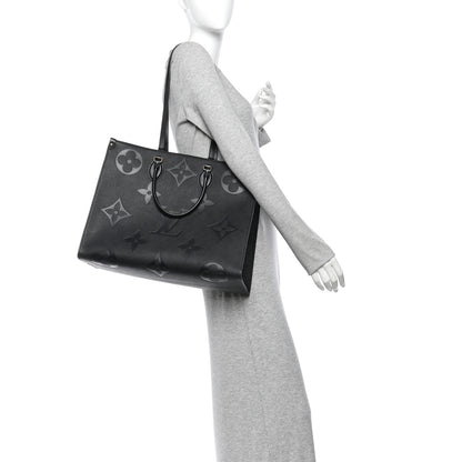 Louis Vuitton Empreinte Monogram Giant Onthego GM Black 2 of 10