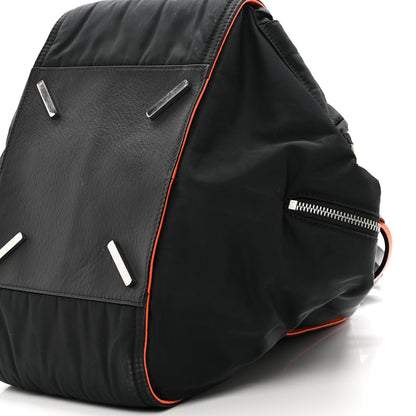 Loewe Nylon Medium Hammock Shoulder Bag Black 8 of 10