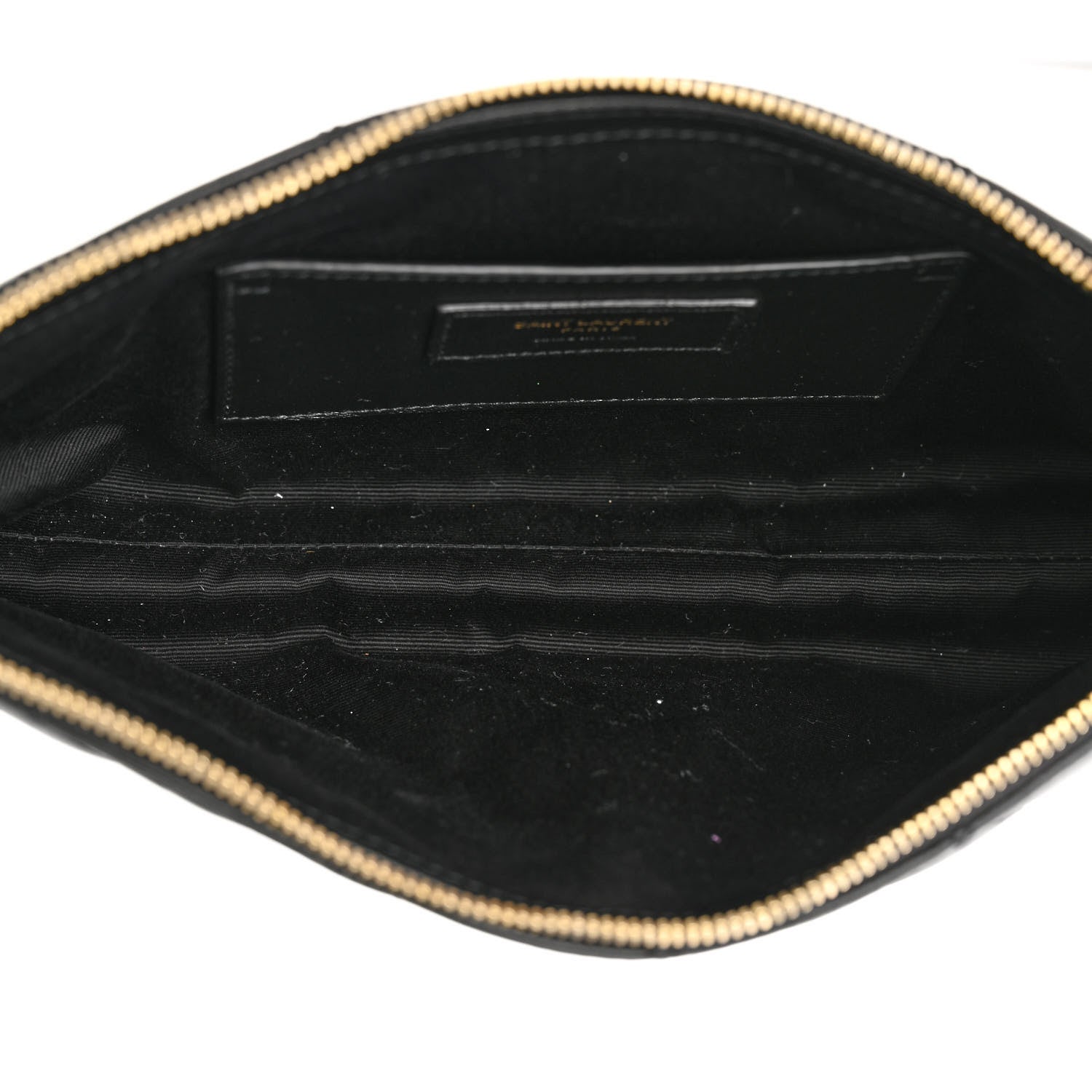 Saint Laurent Lambskin Quilted Maxi Icare Shopping Tote Black 7 of 12