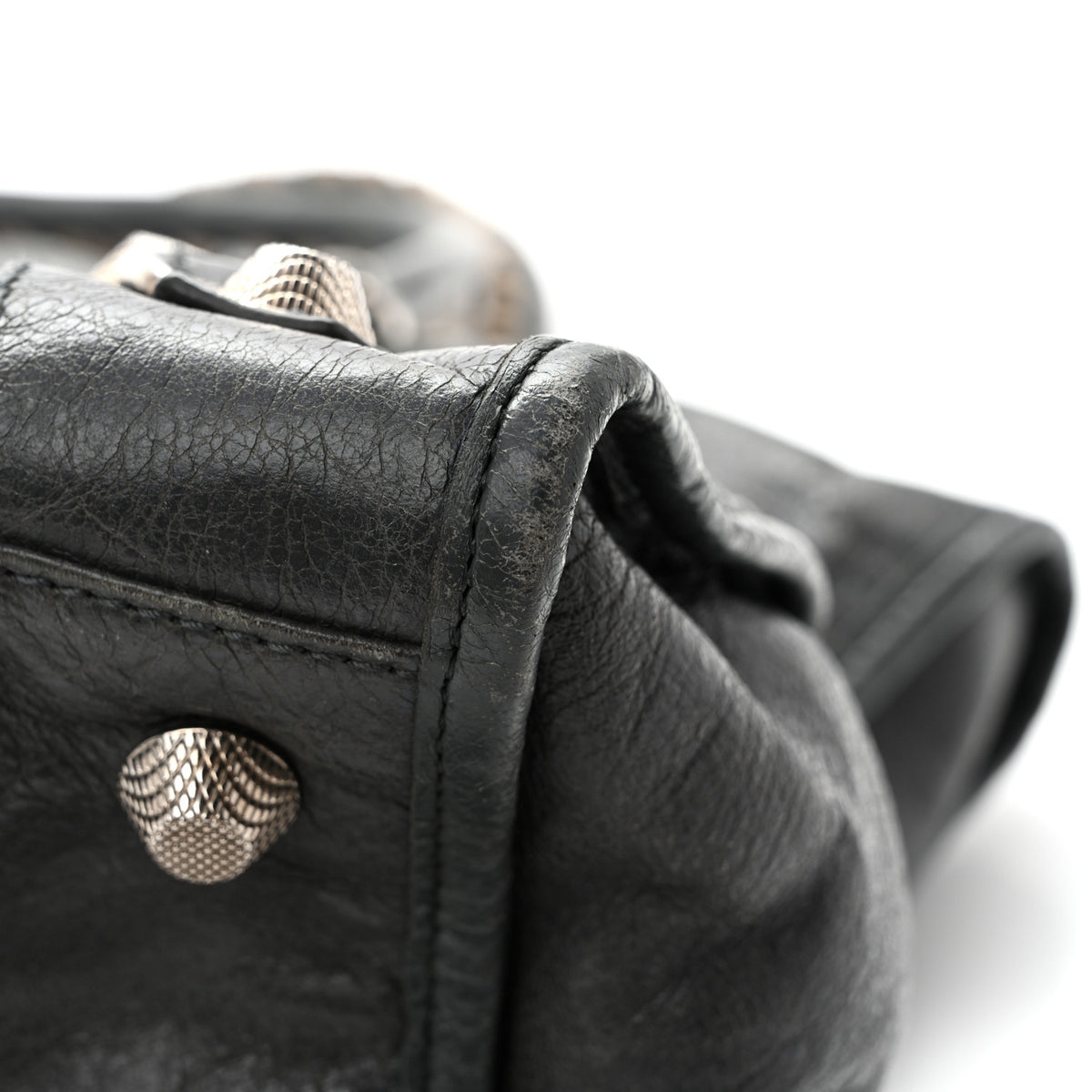 Balenciaga Agneau Giant 12 Silver Hardware Work Gris Tarmac 12 of 17