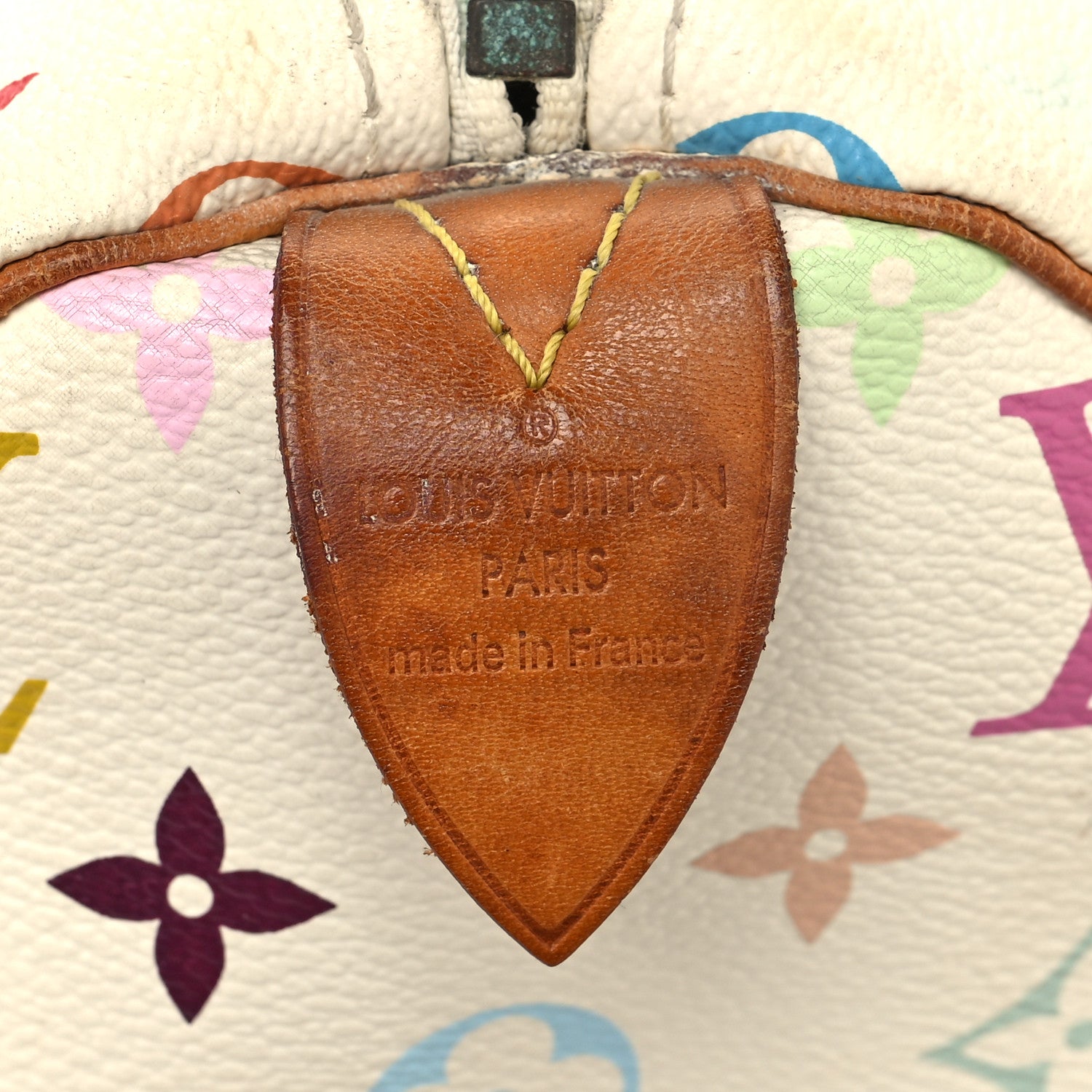 Louis Vuitton Monogram Multicolor Speedy 30 White 6 of 14